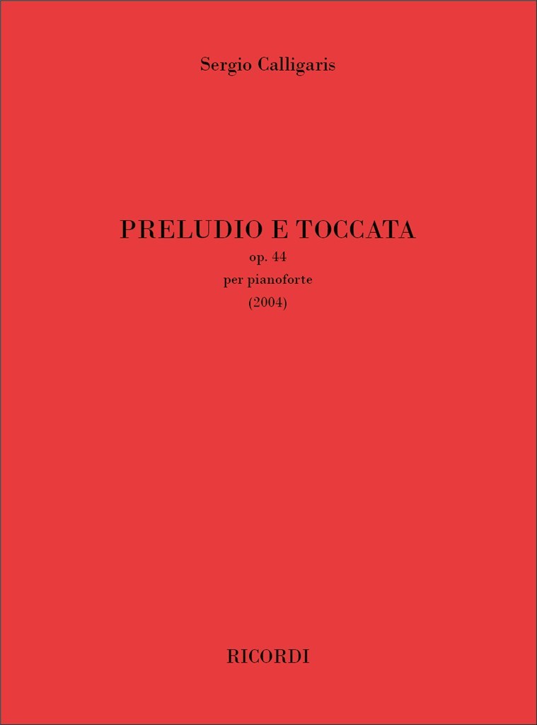 Preludio e Toccata Op. 44
